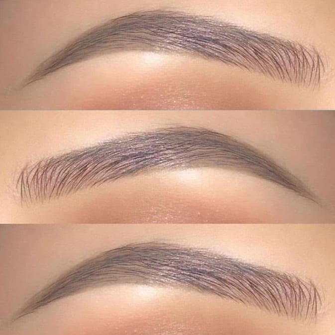 ombre powder brows